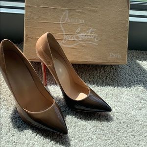 Gorgeous Black/Tan Louboutins 👠